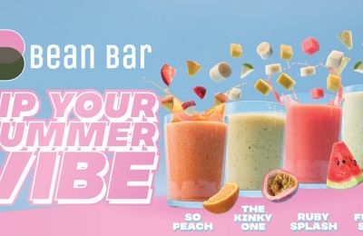Bean Bar takes summer to the next level with four 100% fresh fruit juices
