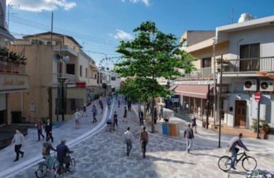 Paralimni scraps car-free plan, goes for a greener, smarter town center