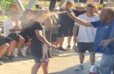 Bus driver suspended after spray painting teen in face