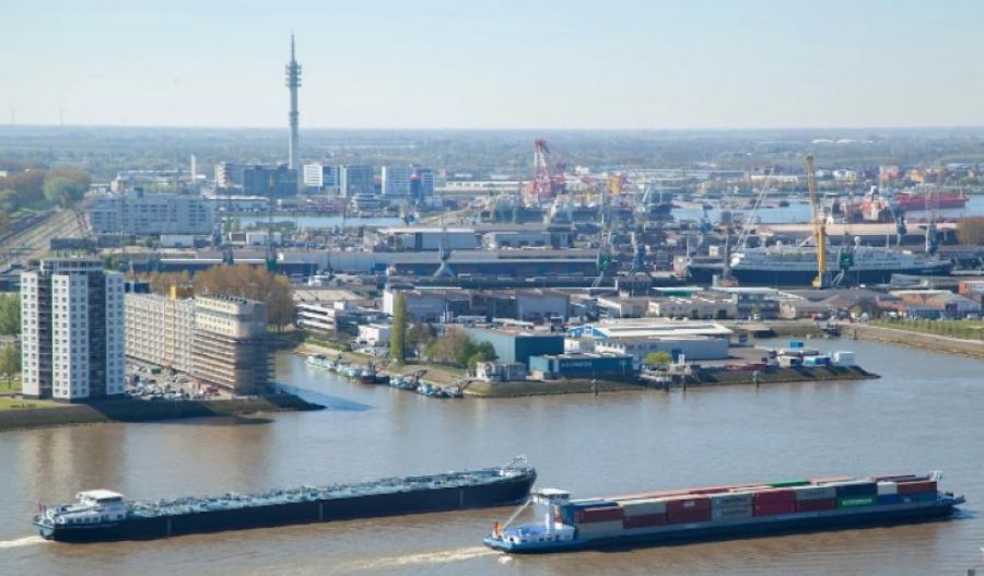 Port of Rotterdam allocates space for NATO arms shipments as Europe braces for potential conflict with Russia. Photo credit: Chris Google account