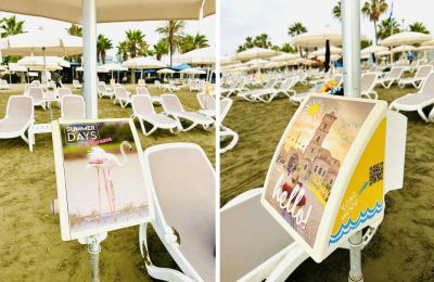Beachgoers Can Now Store Valuables Securely for €2.50 per Day. Photos courtesy of Larnaka.org.cy