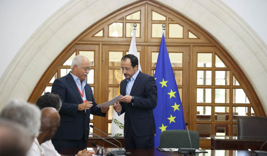 Cypriot peace group urges legal and international action against Turkey’s demographic policies in occupied Cyprus. Photo by Andreas Loucaides/PIO
