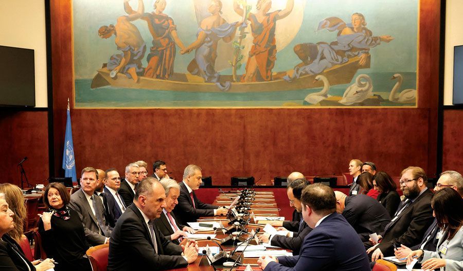 UN hosts ''unofficial express'' Cyprus conference in New York