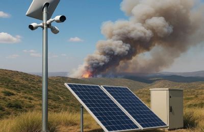 Paralimni-Deryneia deploys AI to spot fires before they spread