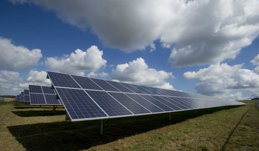 File photo of solar electricity farm (Unsplash)