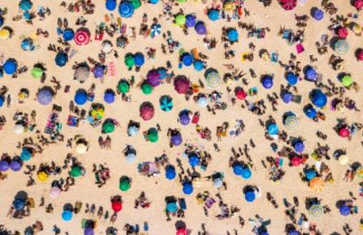 Between sunbathers and noise, our true colors come to light. Photo credit: Unsplash