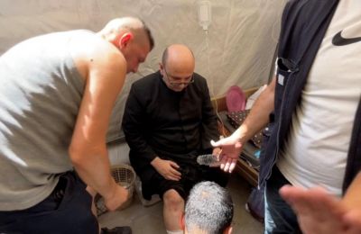 Strike on Holy Family Church kills three, wounds priest, and draws global condemnation as Israel pledges investigation. Photos courtesy of Vatican News