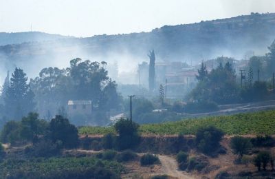 Dramatic overnight rescue in Lofou as flames encircle village