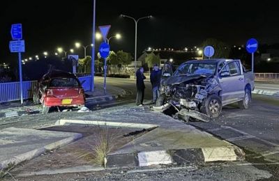 A 27-year-old woman, her 17-year-old brother, and their grandparents tragically died in a violent road collision in Limassol a half an hour after the clock turned 12 on January 1, 2024.
