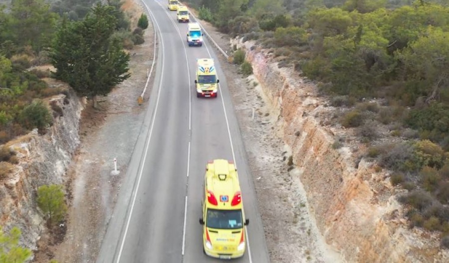 Coordinated efforts with health and civil defense services aid wildfire evacuees. Photo screen captured from ambuline.eu website