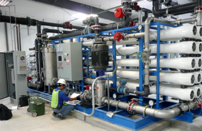 As droughts worsen, desalination grows, but at significant financial and environmental costs. File photo wetpurewater.com