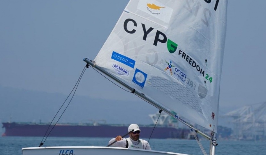 Pavlos Kontides back on top: Cyprus celebrates sailing champion’s return to no. 1. Photo courtesy of Pavlos Kontides Official Facebook