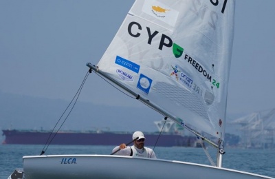 Pavlos Kontides back on top: Cyprus celebrates sailing champion’s return to no. 1. Photo courtesy of Pavlos Kontides Official Facebook