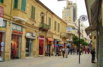 File photo of Ledra street within the old walls of Nicosia