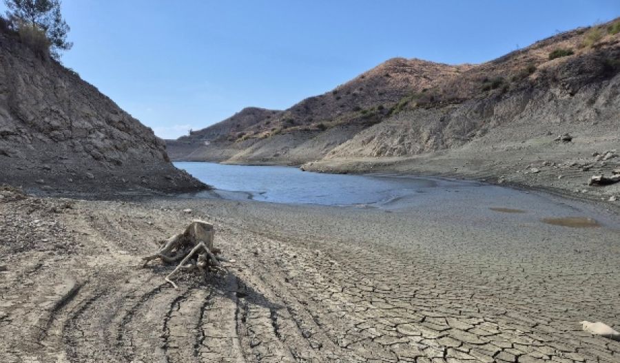 Severe drought leaves Cyprus’ dams at record lows. Photo credit: 24News