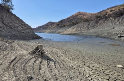 Severe drought leaves Cyprus’ dams at record lows. Photo credit: 24News