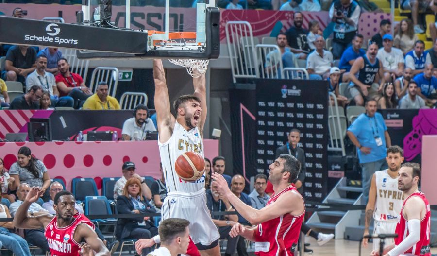 Cyprus exits tournament winless; Georgia eyes Bosnia matchup next. Photo courtesy of Cyprus Basketball Federation Facebook