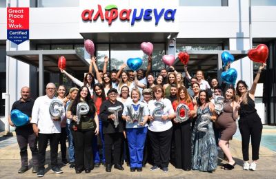 Alphamega Hypermarkets and Bean Bar recertified as a Great Place to Work