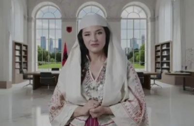 Photo rendition of Albania's AI Minister to prevent corruption