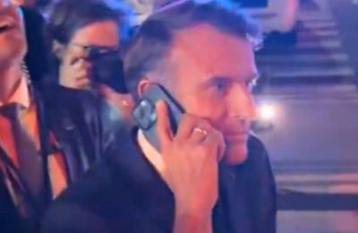 Macron calls Trump to ''Clear the Way'' in New York traffic jam