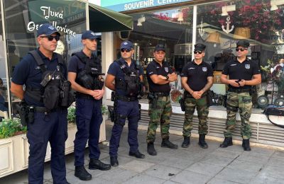 Justice Minister announces MMAD foot patrols and Team Z motorcyclists to increase Police presence. Photo source: 24news