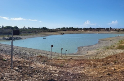 Achna Dam on October 9, 2025. Photo courtesy of Weather Enthusiasts of Cyprus/@andreas.constantinou.dmax Facebook