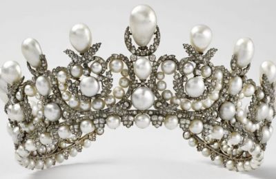 Diadem of Princess Eugenie - Photo from ABC News X