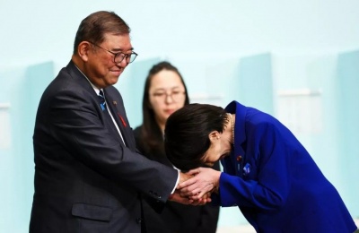 Japan’s new female prime minister marks a historic yet complex moment. Photo credit: AP/Kim Kyung-Hoon via Euronews