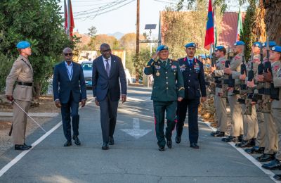 UN’s new Cyprus envoy Khassim Diagne arrives on the island