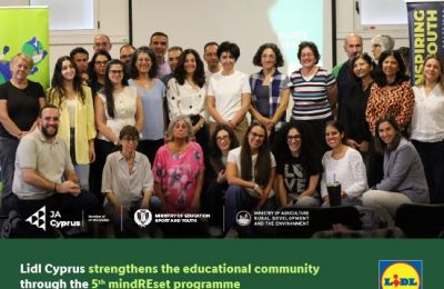 Lidl Cyprus strengthens the educational community through the 5th mind REset programme and focuses on sustainability