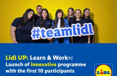 ''Lidl UP: Learn & Work'': Launch of innovative programme with the first 10 participants