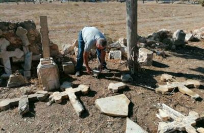Armed with old memories and handmade maps, refugees piece together the resting places of their ancestors and a fragment of their vanished home.