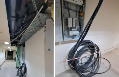 Safety concerns arise at Larnaca General Hospital’s newly renovated facilities. Photo credit: 24news