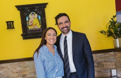 New York shows how positive politics can break through. Photo credit: @ZohranKMamdani Facebook