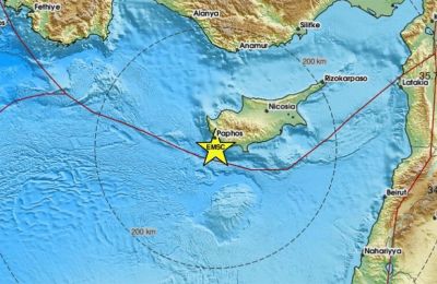 Second earthquake jolts Cyprus within hours, centered again in Paphos