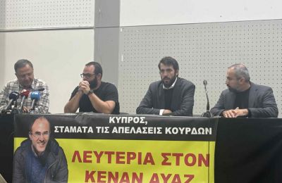 Cyprus criticized for enforcing German arrest warrant despite recognizing Ayaz as a political refugee; calls grow for immediate release and restoration of asylum status.