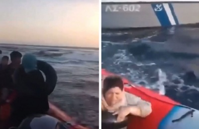 Incident raises questions about EU border enforcement and treatment of asylum seekers in the Aegean Sea.