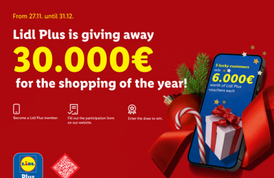 Lidl Cyprus offers €30,000 for the shopping of the year