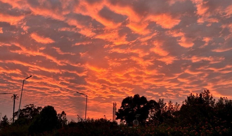 Mostly clear, mostly cheerful: The ideal weather break before Friday's final twist. Photo credit: Philippos Christou