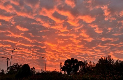 Mostly clear, mostly cheerful: The ideal weather break before Friday's final twist. Photo credit: Philippos Christou