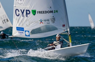 Second international gold this season for Kontides, following his victory in Croatia. Photo credit: @PavlosKontidesOfficial Facebook