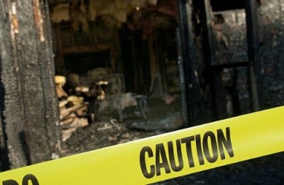 Testimony links 50-year-old suspect to fire that destroyed ground-floor unit and damaged upper floors.