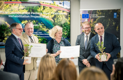 Nicosia river gets a makeover to connect communities