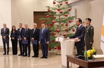 ''Roll up your sleeves'': Christodoulides tells new ministers to get to work