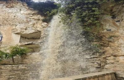 Engleistra Monastery, carved by Saint Neophytos in the 12th century, remains a spiritual and cultural landmark.