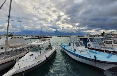 The low-pressure system BYRON is still in the area, apparently refusing to take a hint and leave. Photo credit: Nicholas Matthews via @kerofiloi.kiprou.weather.enthusiasts.cyprus Facebook