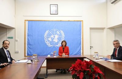 UN envoy brings leaders together for first trilateral since 2018