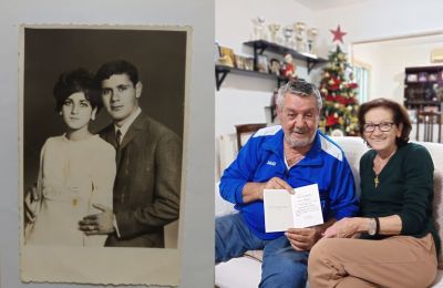 In the hands of two refugees, a small piece of paper unlocks decades of memories and unwavering devotion.