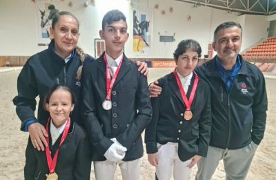 Strong performances earn Cyprus top honours at the Panhellenic Equestrian Games. Photo source: @cyprussports