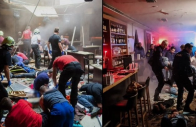 40 Dead in Crans-Montana Bar Fire and Explosion (Photo Credits: X/@AvinashKS14)